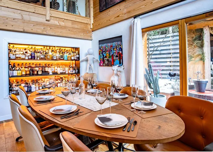 Chalet Stylish Chalet With A Swimming Pool And Hot Tub