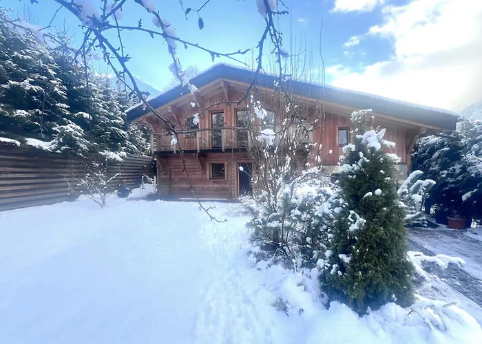 Chalet Stylish Chalet With A Swimming Pool And Hot Tub